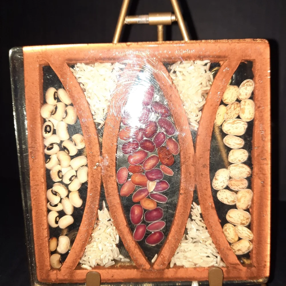 Vintage lucite trivet/spoonrest - Picture 3 of 5